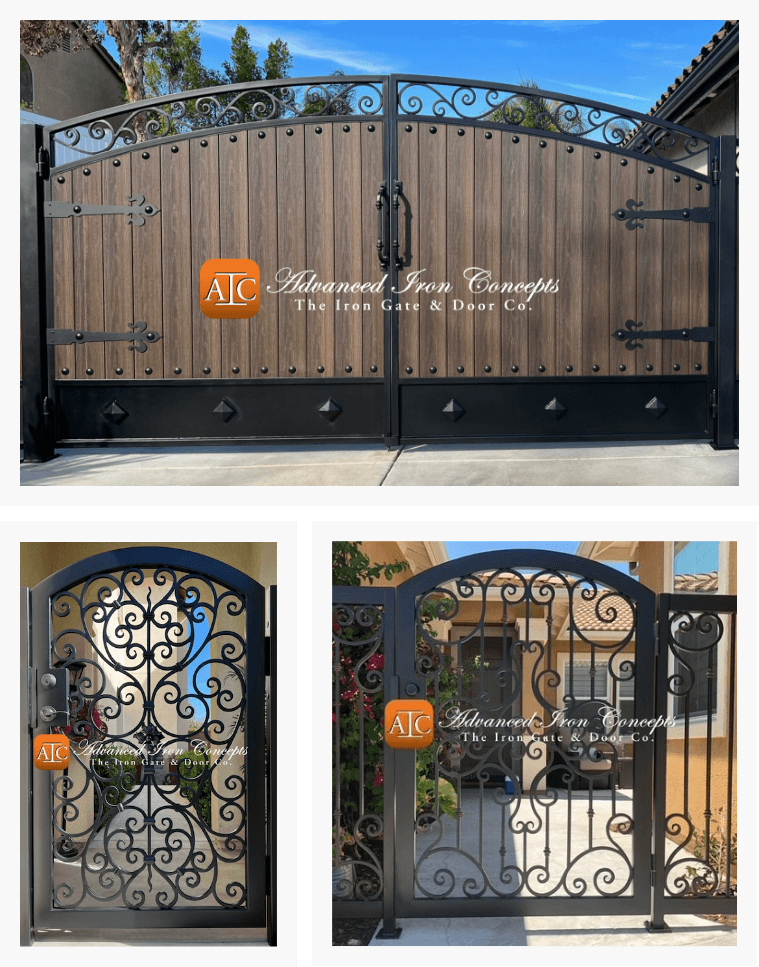 Wrought Iron Gates
